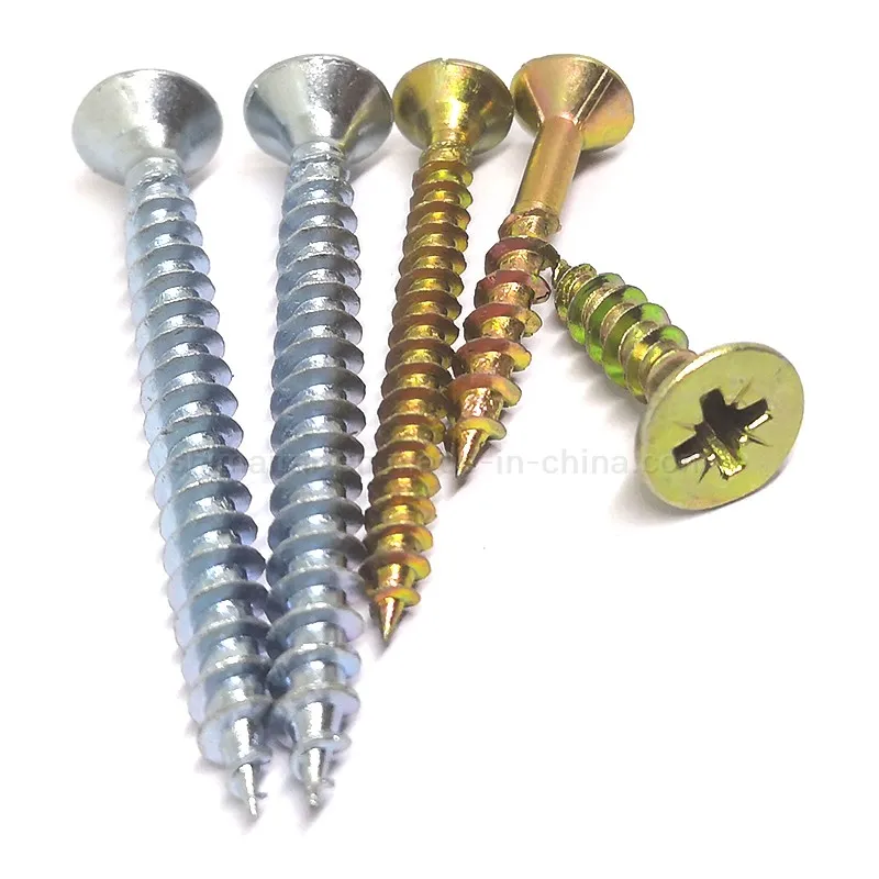 China Wholesale Furniture Hardware Counter Sunk 3X35 Chipboard Screw Wood