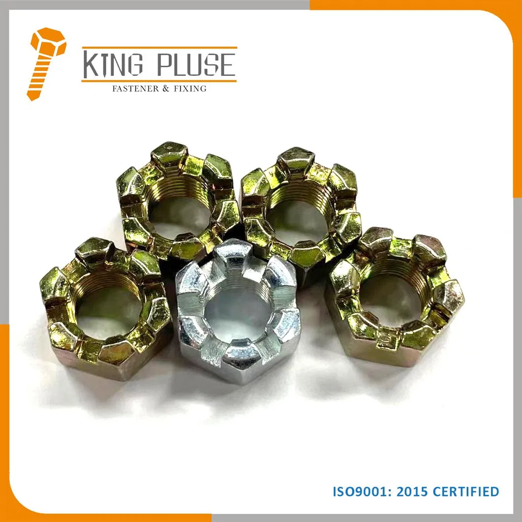 Chinese Nuts Hex Thin Nut GB6181 Hexagon Slotted Nut