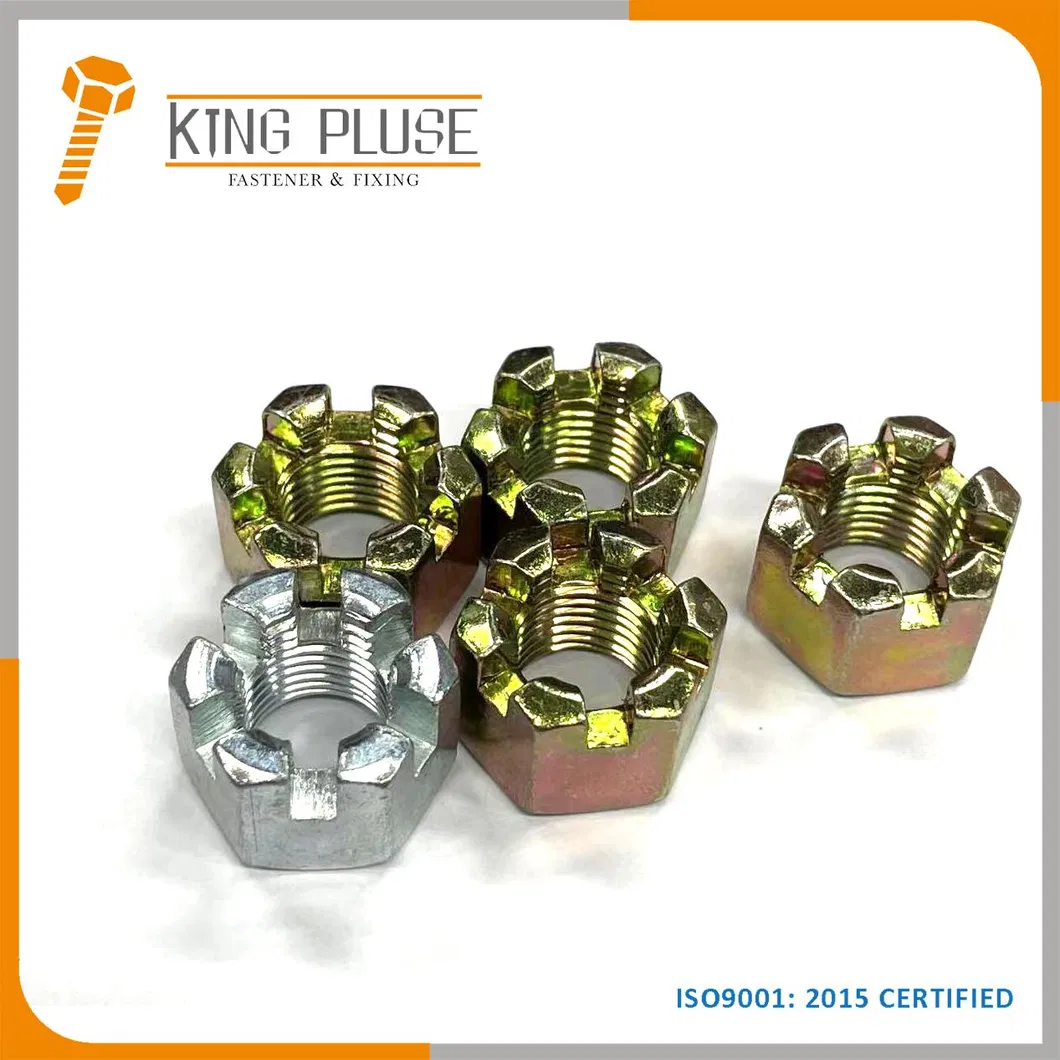 Chinese Nuts Hex Thin Nut GB6181 Hexagon Slotted Nut