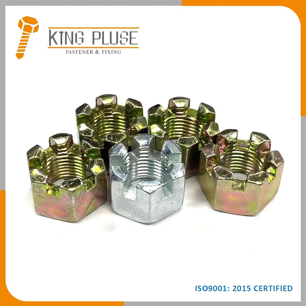 Chinese Nuts Hex Thin Nut GB6181 Hexagon Slotted Nut