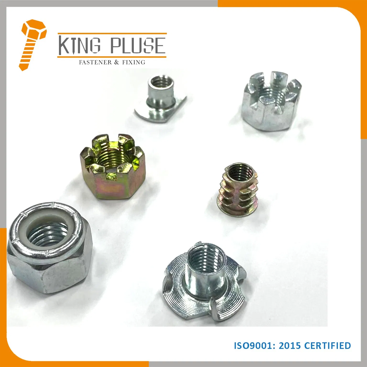 Chinese Nuts Hex Thin Nut GB6181 Hexagon Slotted Nut