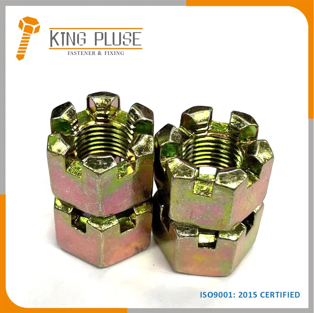 Chinese Nuts Hex Thin Nut GB6181 Hexagon Slotted Nut
