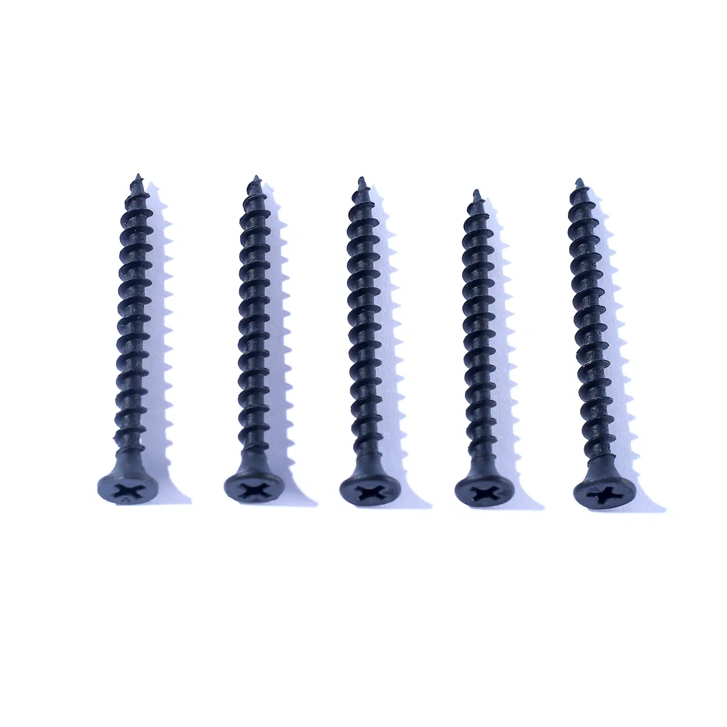 Collated Drywall Screw China Factory Black Phosphated Drywall Screw