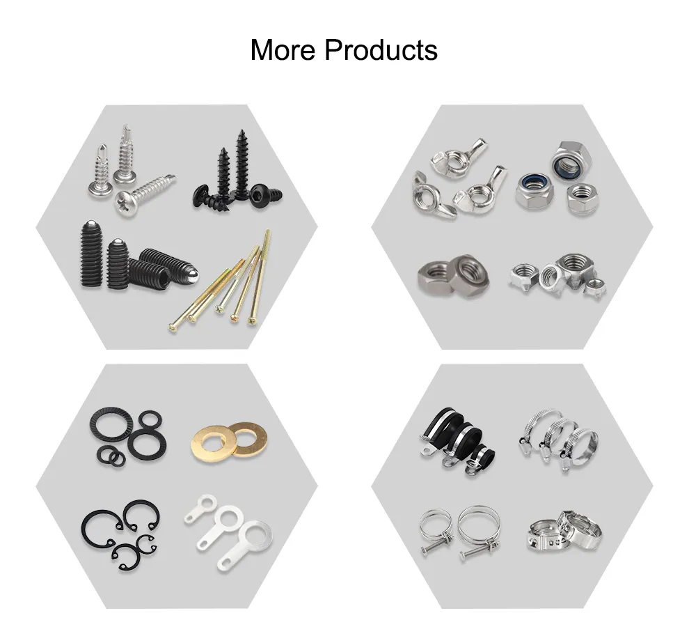 Color-Zinc Plated Cross Recess Hexagonal Head with 2 pcs Washer Bolt GB9074