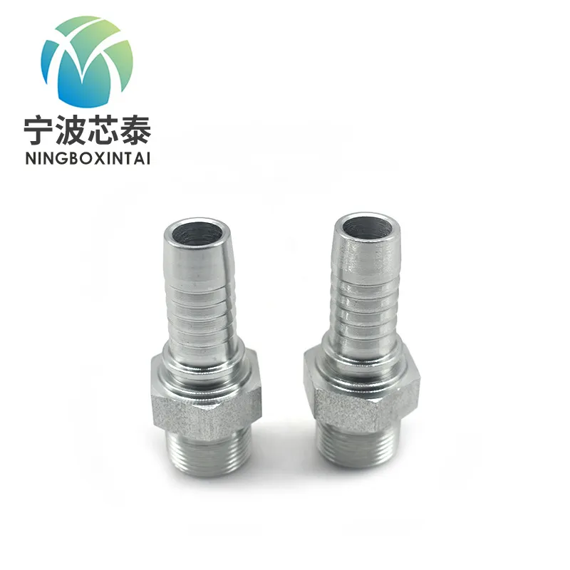 Competitive Price Stainless Steel Pipe Male Fitting of Pump Hydraulic Parts for Hydraulic Hoses