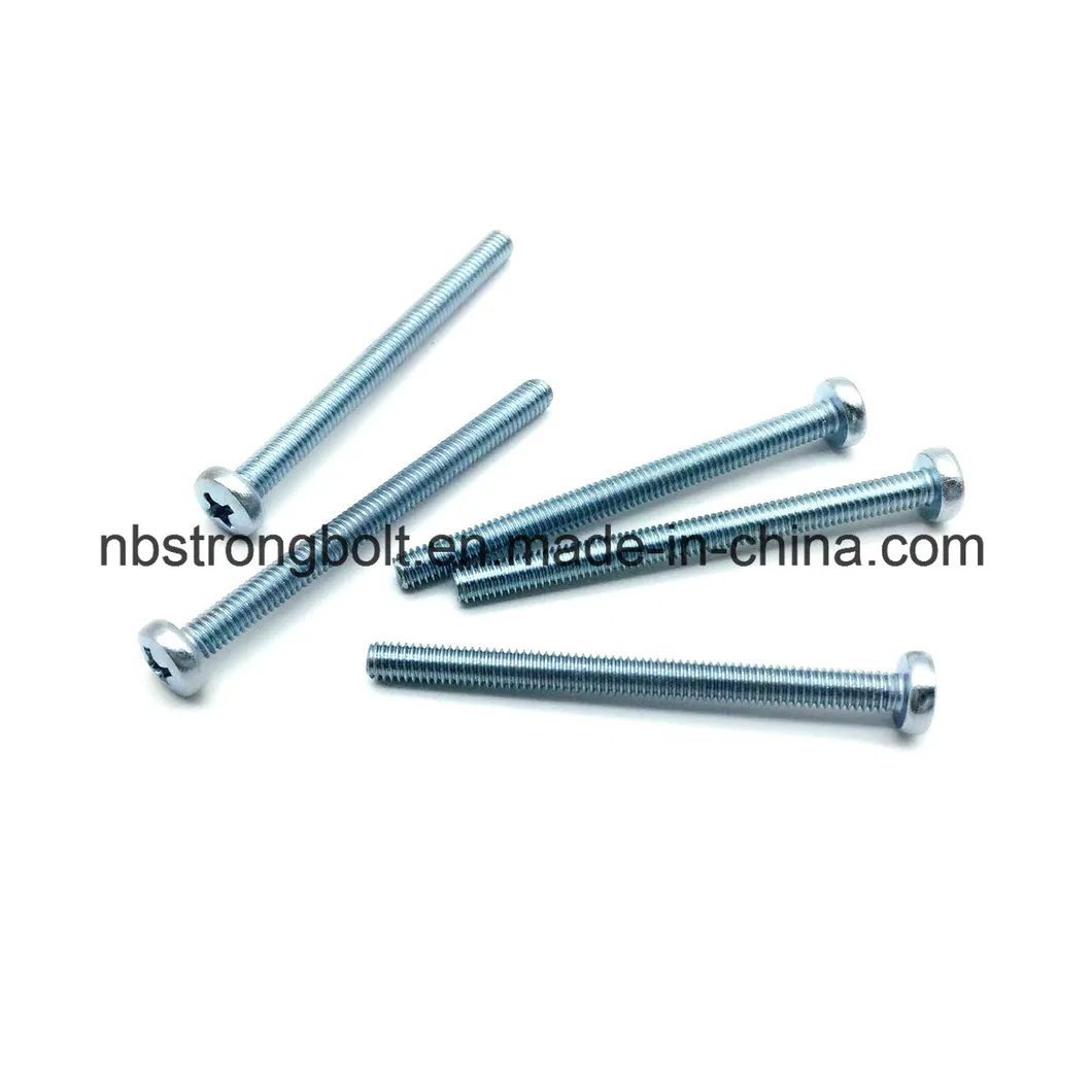 Cross Recessed Raised Cheese Head Screw DIN7985