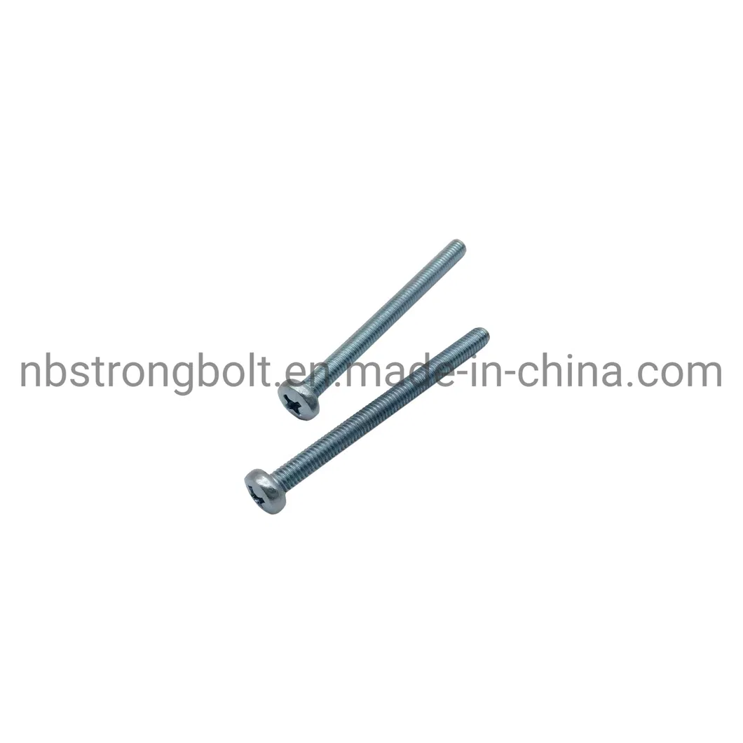 Cross Recessed Raised Cheese Head Screw DIN7985