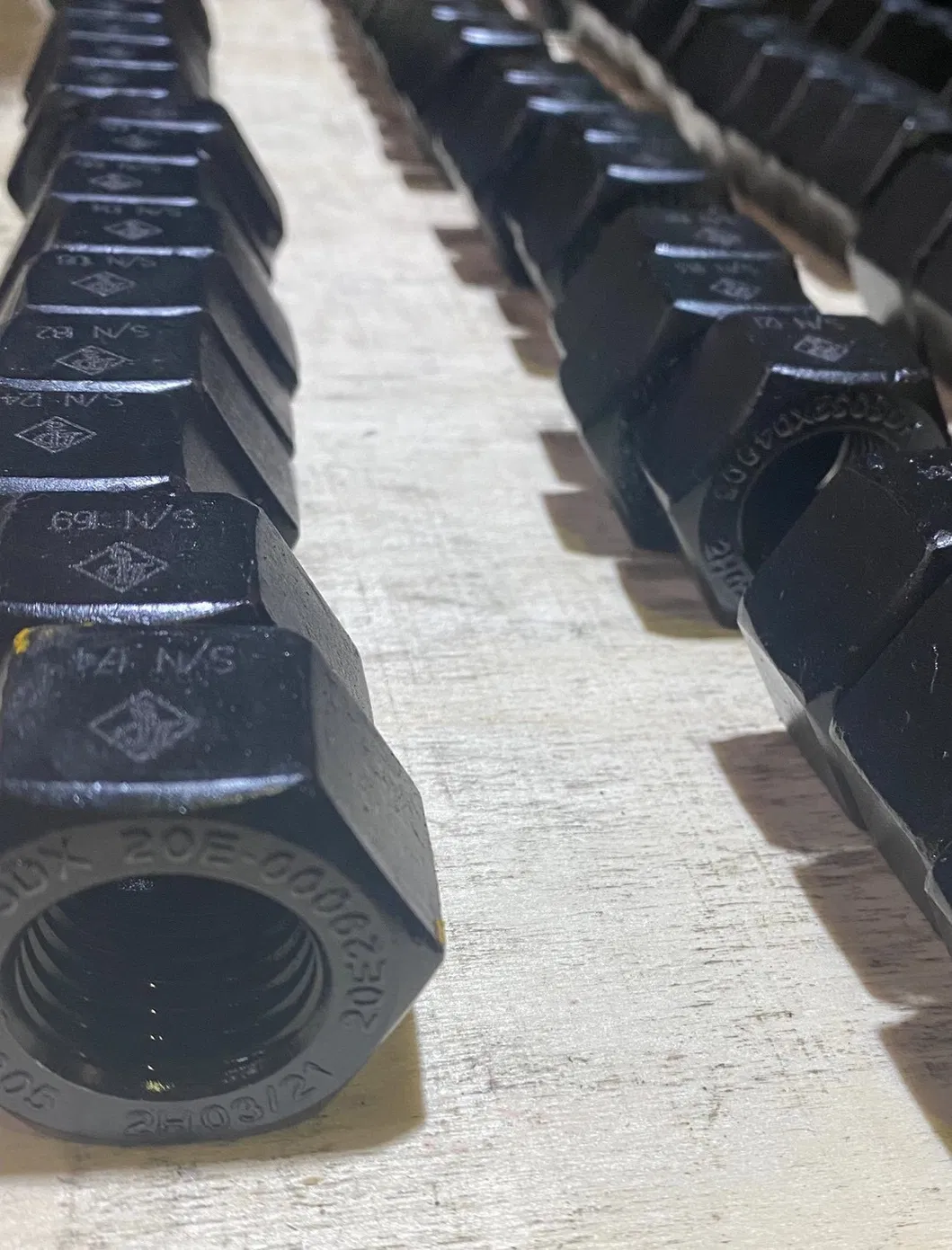 Custom M8-M150 2h Hex Nut Carbon Steel Bolt and Nut Fasteners