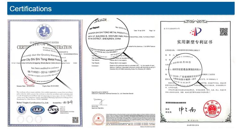Customized Ta1 Titanium Flat Countersunk Head Phillips Shoulder Machine Screws