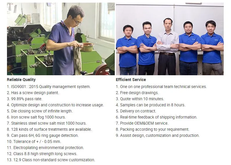 Customized Ta1 Titanium Flat Countersunk Head Phillips Shoulder Machine Screws