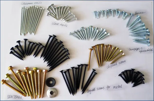 DIN 1022A Material Drywall Screws Black Phosphated.