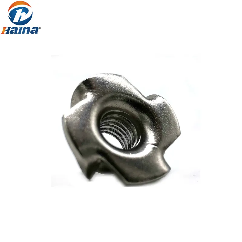 DIN 1624 Stainless Steel Tee Nut Four Claws Nuts T Nuts