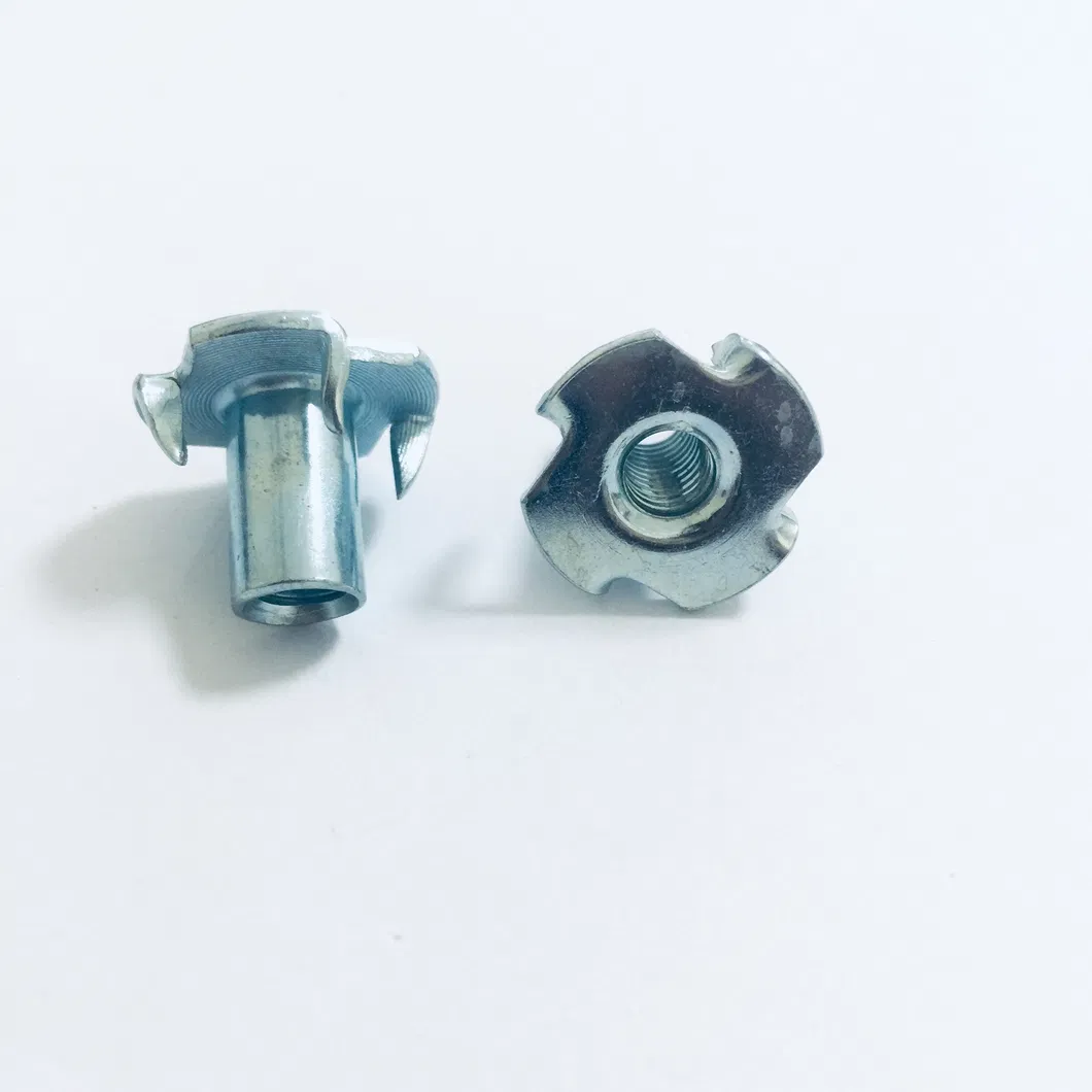 DIN 1624 T Nuts with 4 Prongs/ Four Prongs