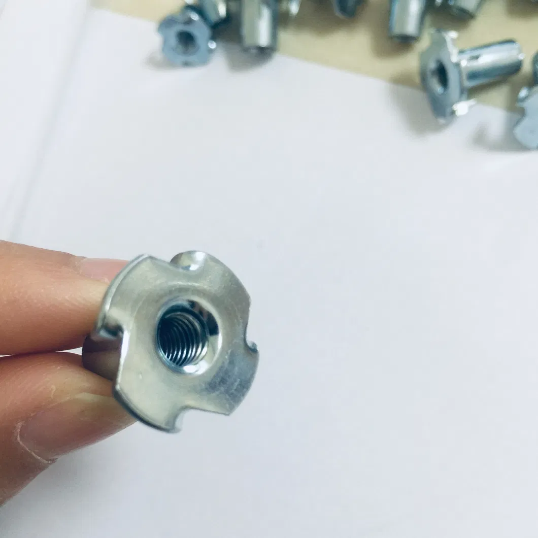 DIN 1624 T Nuts with 4 Prongs/ Four Prongs