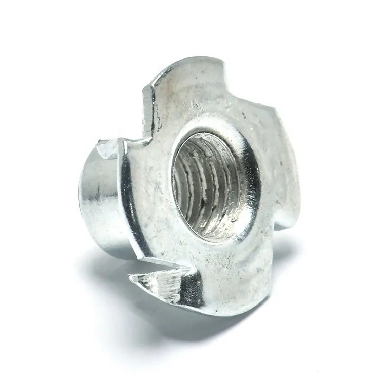 DIN 1624 T Nuts with 4 Prongs Furniture Nuts
