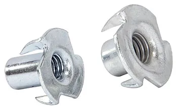 Din 1624 tee nut with 4 prongs locking t nut