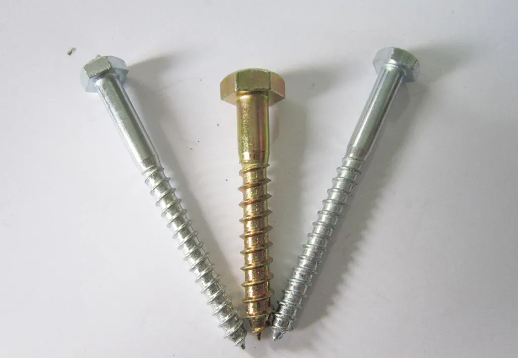 DIN 571 Hexagon Head Wood Screws