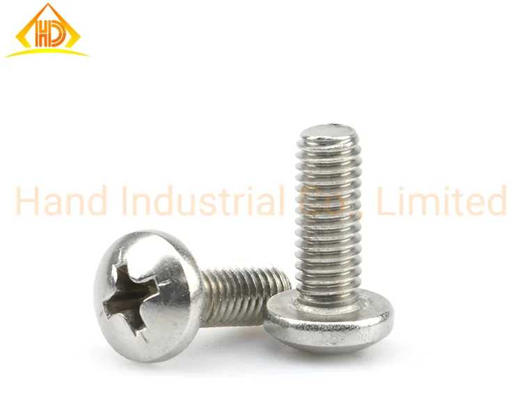 DIN 7985 Pan Head Cross Head Machine Screws