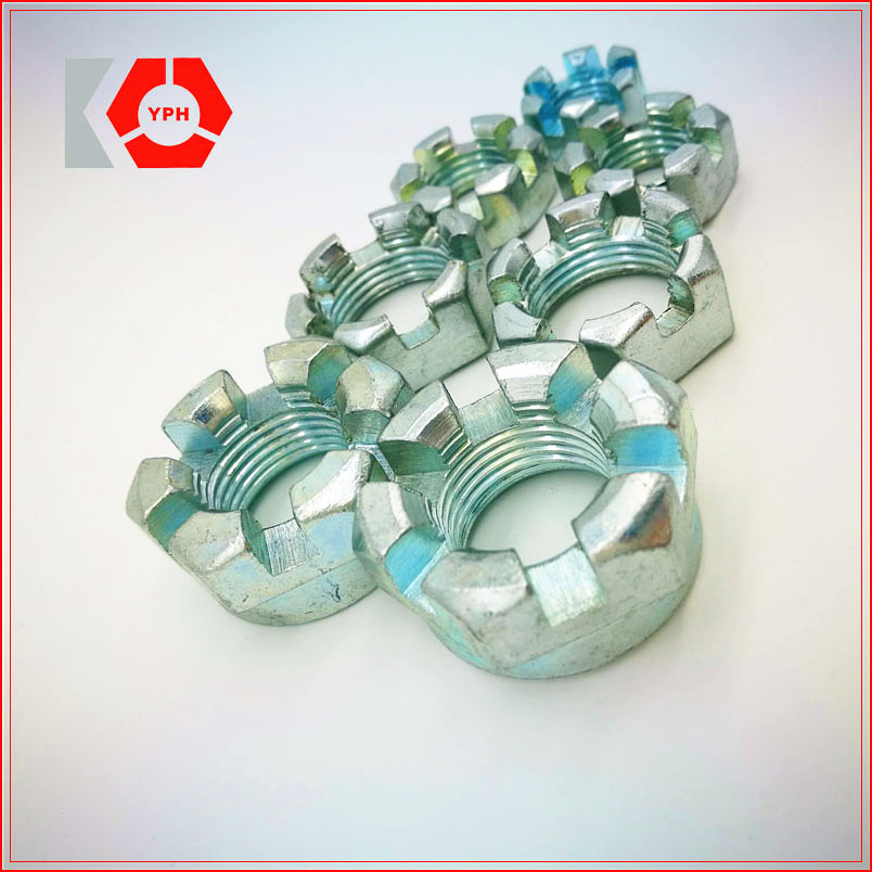 DIN 935 Stainless Steel Hexagon Slotted Castle Nut