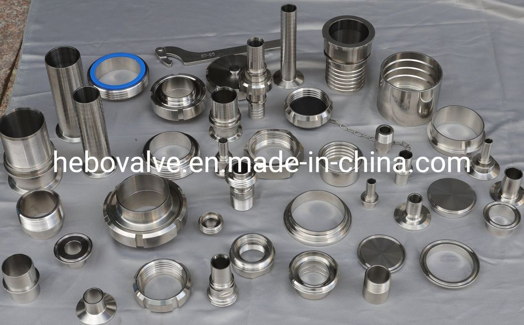DIN Stainless Steel Sanitary Weld/ Clamp Hose Nipple