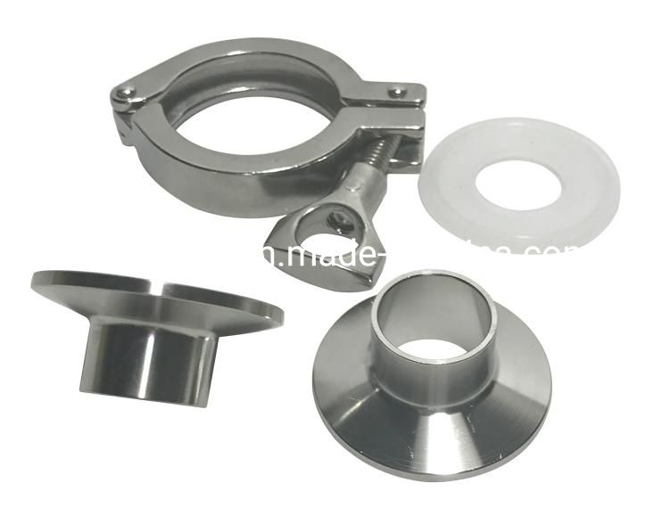 DIN Stainless Steel Sanitary Weld/ Clamp Hose Nipple