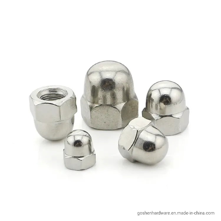 DIN1587 Stainless Steel Hexagon Cap Nuts
