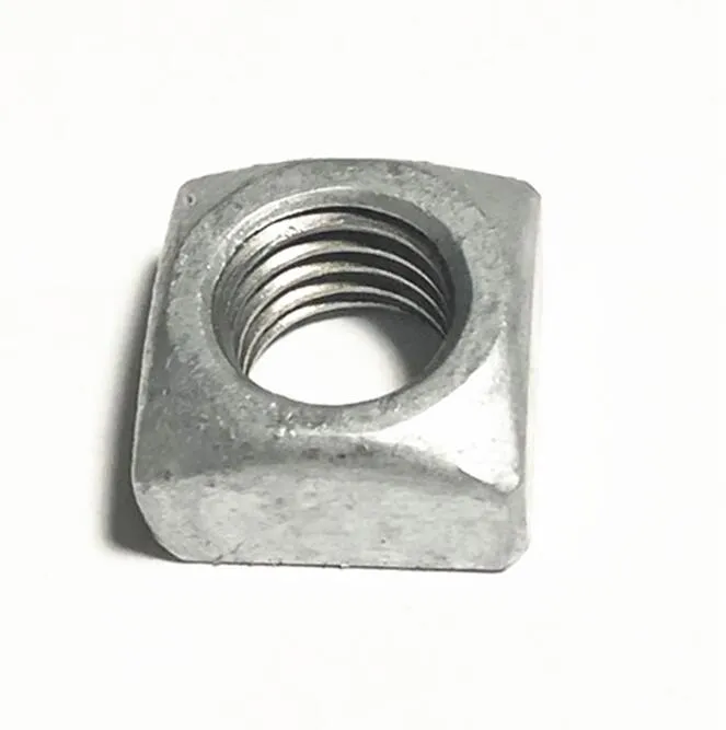 DIN557 Square Nuts, Zinc Plated, HDG