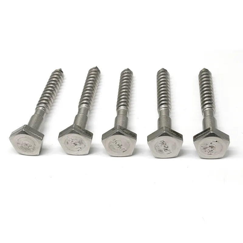 DIN571 M10 Galvanized Hex Head Wood Lag Screws