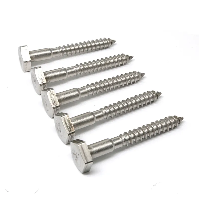 DIN571 M10 Galvanized Hex Head Wood Lag Screws