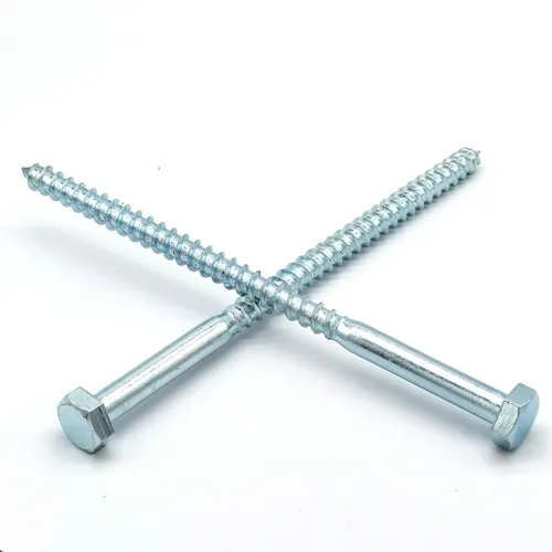 DIN571 M10X180 Zinc Plated Hex Lag Screw