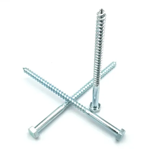 DIN571 M10X180 Zinc Plated Hex Lag Screw