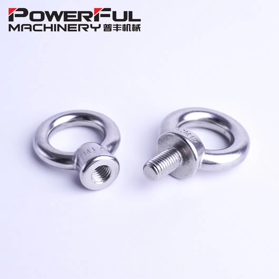 DIN582 Stainless Steel A2 A4 Lifting Ring Eye Nut M12