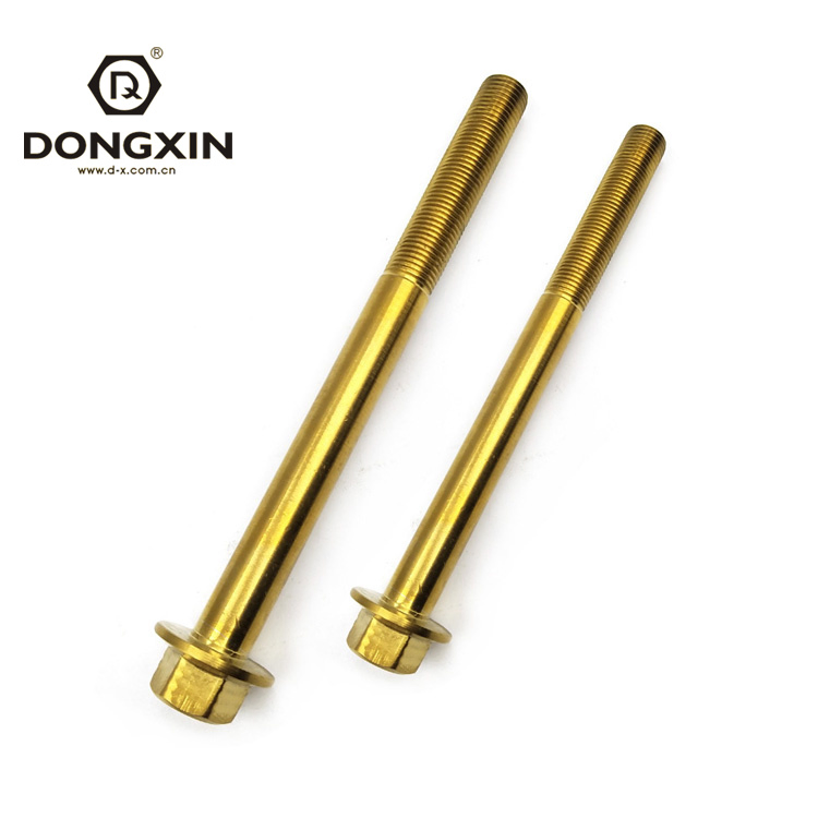 DIN6921 Fasteners Bolt Customized M6-M30 Hex Bolt with Flange