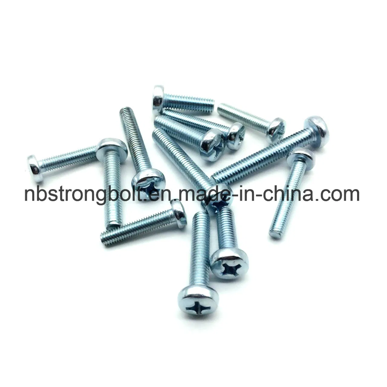 DIN7985 with Zinc pH Cross Recessed Raised Cheese Head Screw