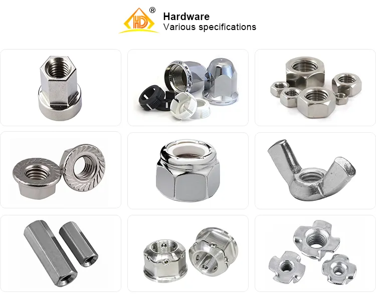 DIN917 Ss 316 304 Stainless Steel Hexagon Cap Nut