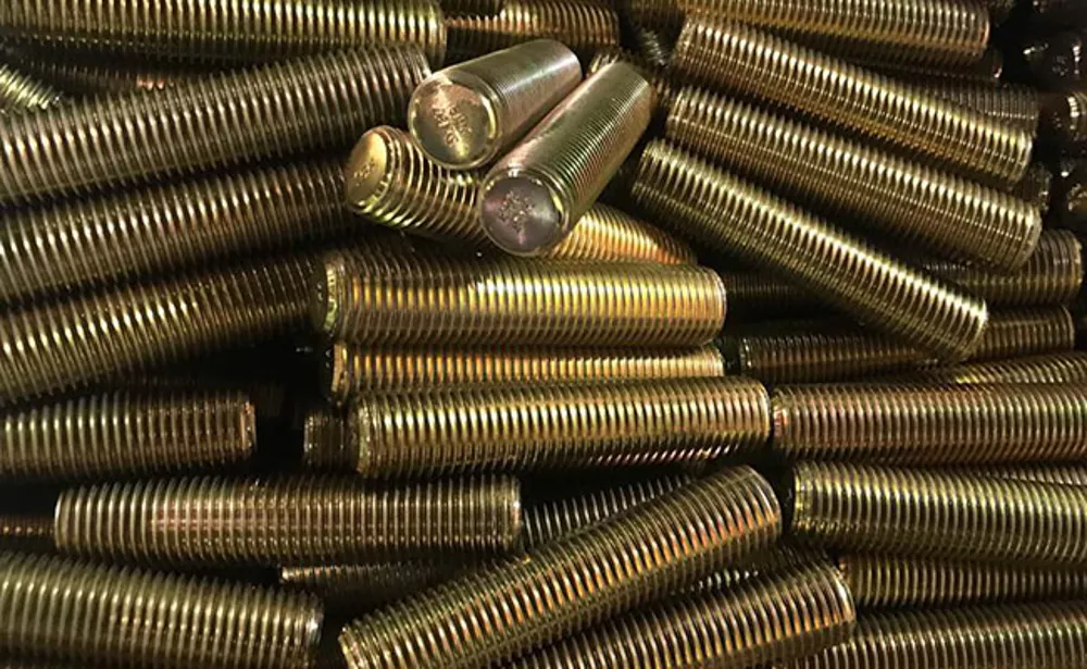 DIN933 Full Threaded Half Threaded Hex Bolt Stud Bolt with Black Oxide Surface Finish