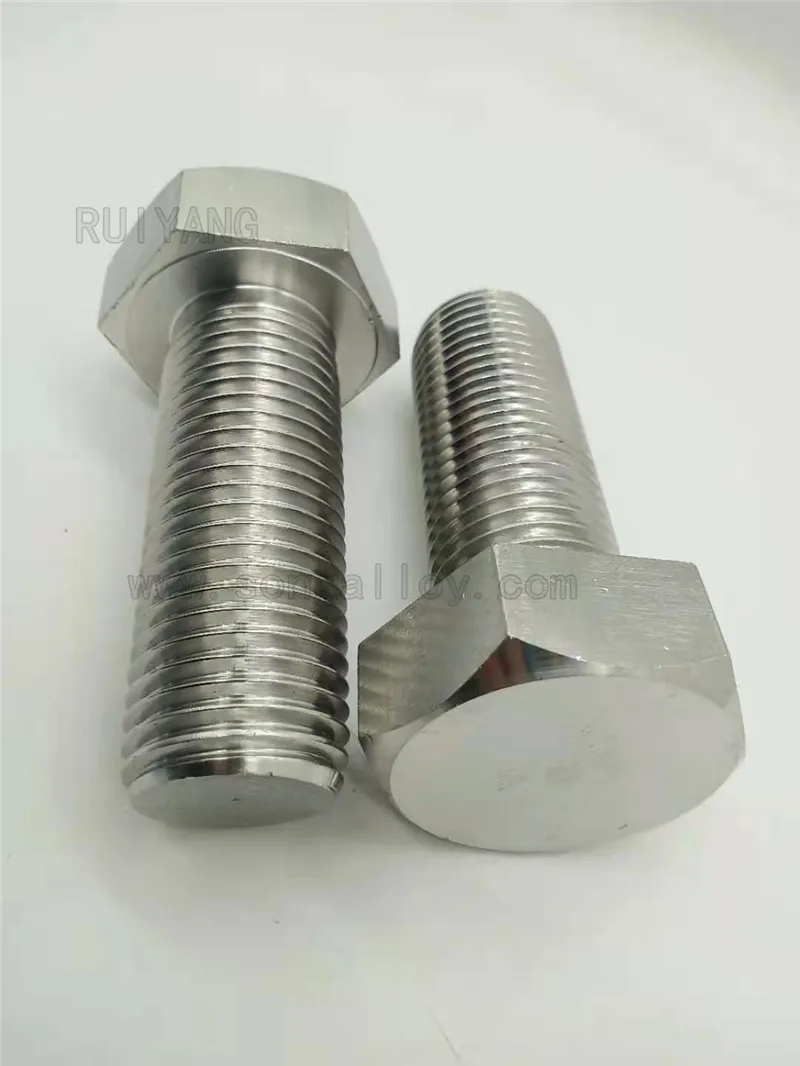DIN933 Hex Bolts in Stainless Steel Fastener and Ti Screws M5*20 Ta10