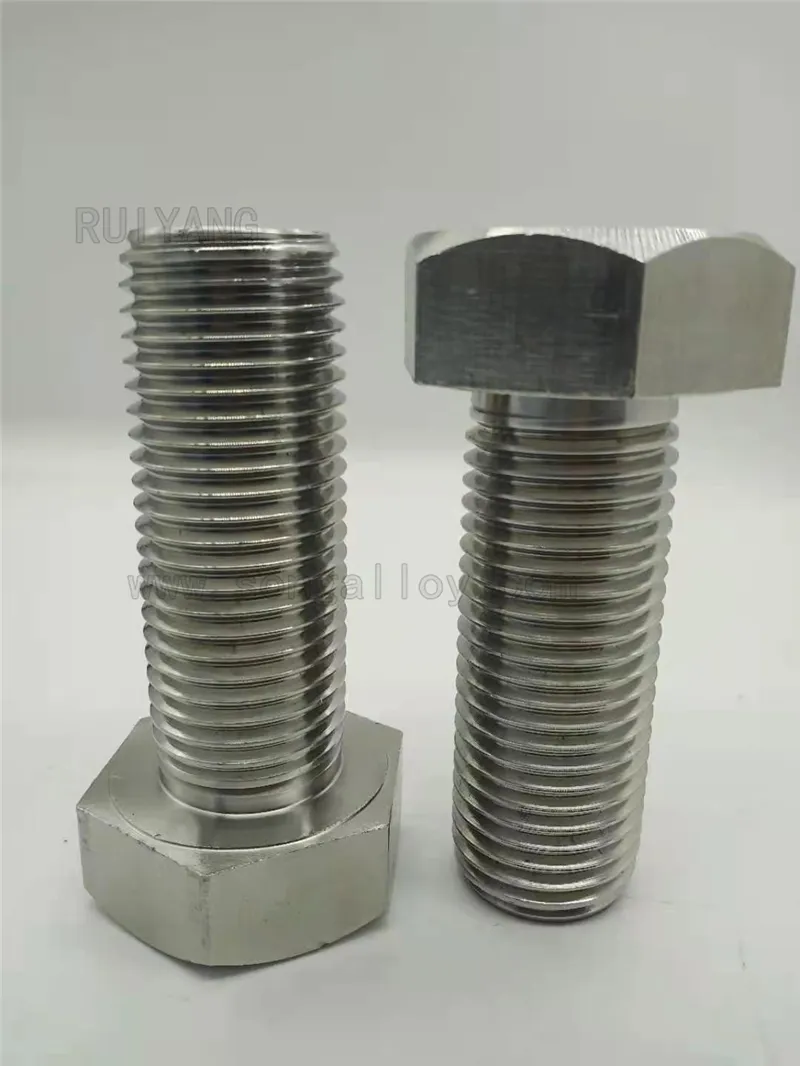 DIN933 Hex Bolts in Stainless Steel Fastener and Ti Screws M5*20 Ta10