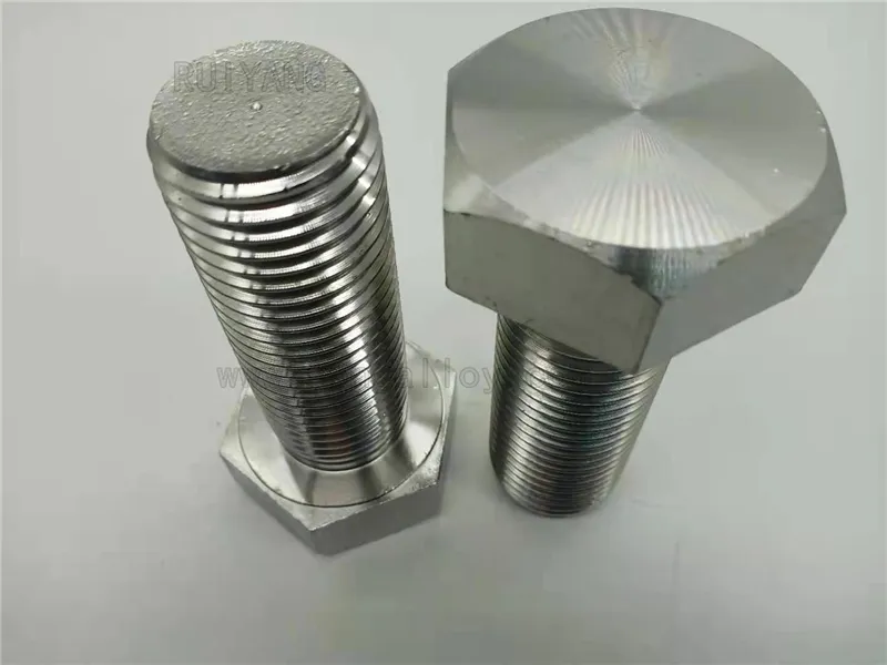DIN933 Hex Bolts in Stainless Steel Fastener and Ti Screws M5*20 Ta10
