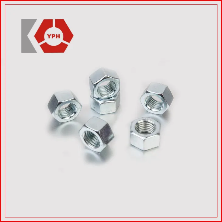 DIN934 Manufactured Hexagon Nut with Zinc Plated