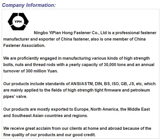 DIN934 Manufactured Hexagon Nut with Zinc Plated