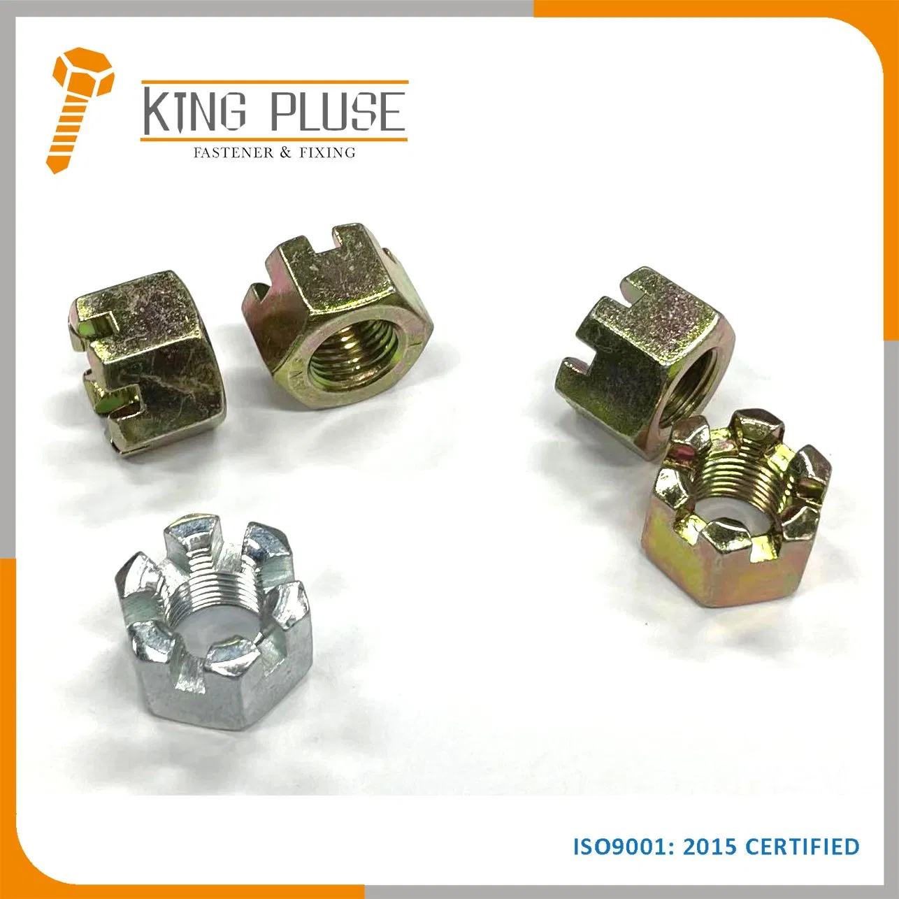 DIN935 /DIN979/DIN937 Hexagon Hex Slotted Castle Nuts