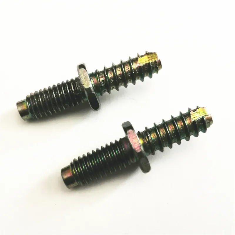 Double Ends Self Drilling Thread Furniture Wood Dowel Screw Short and Long Size Customize Fasteners