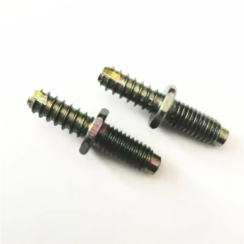 Double Ends Self Drilling Thread Furniture Wood Dowel Screw Short and Long Size Customize Fasteners