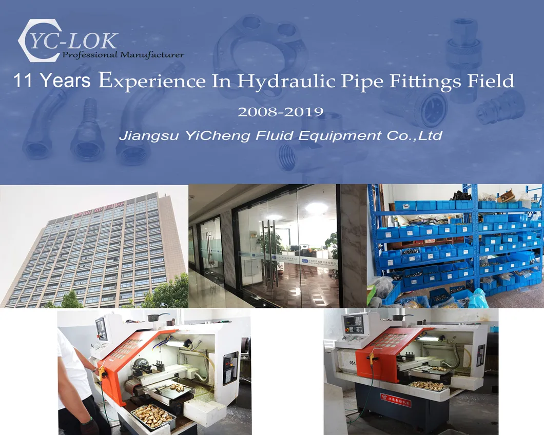 Double Ferrule Steel Tube and Fitting Compression Type SS316L