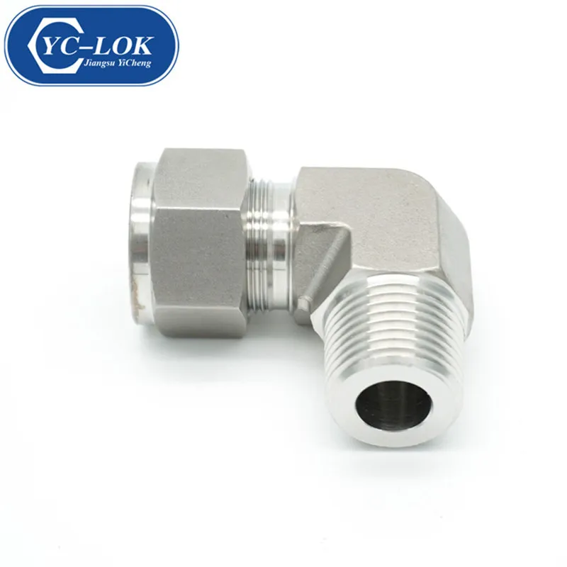 Double Ferrule Steel Tube and Fitting Compression Type SS316L
