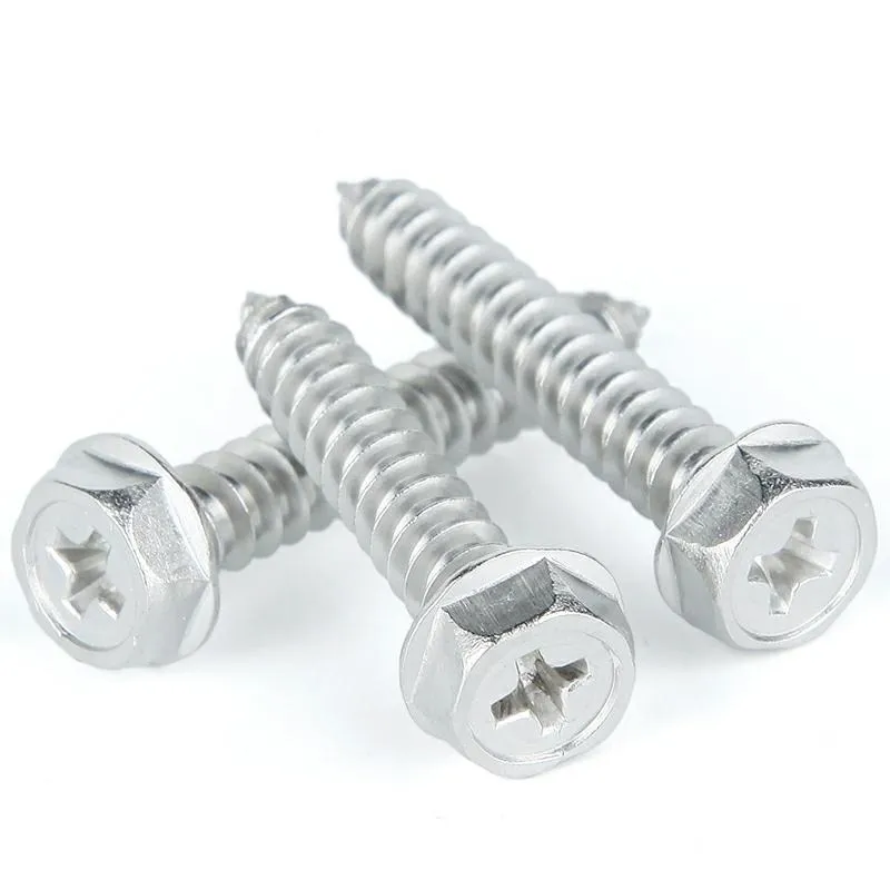 Facetory Resources Supply Stainless Steel Hex Flang Head Self Tapping Screw