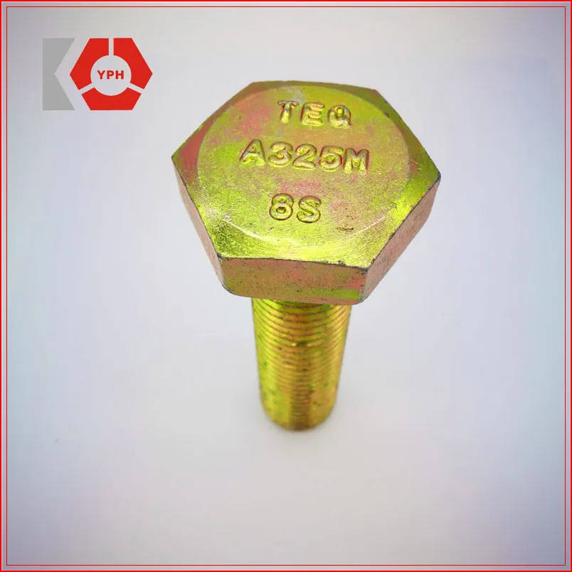 Factory Produced Glavanized Hex Heavy Structural Bolts (A325m)