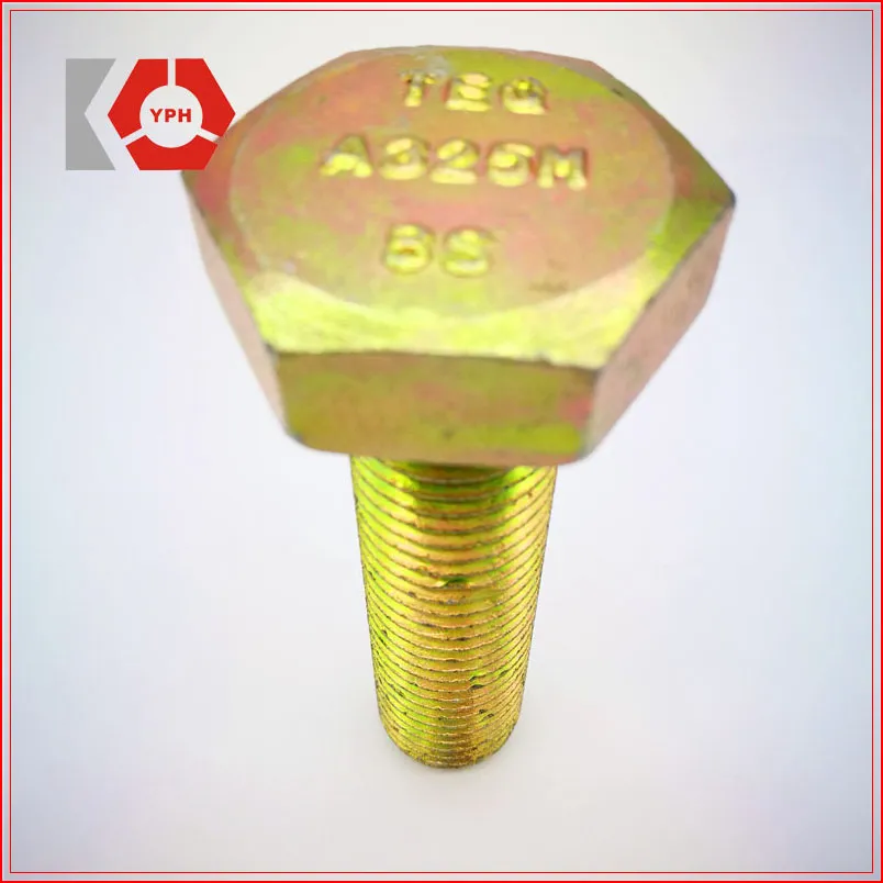 Factory Produced Glavanized Hex Heavy Structural Bolts (A325m)