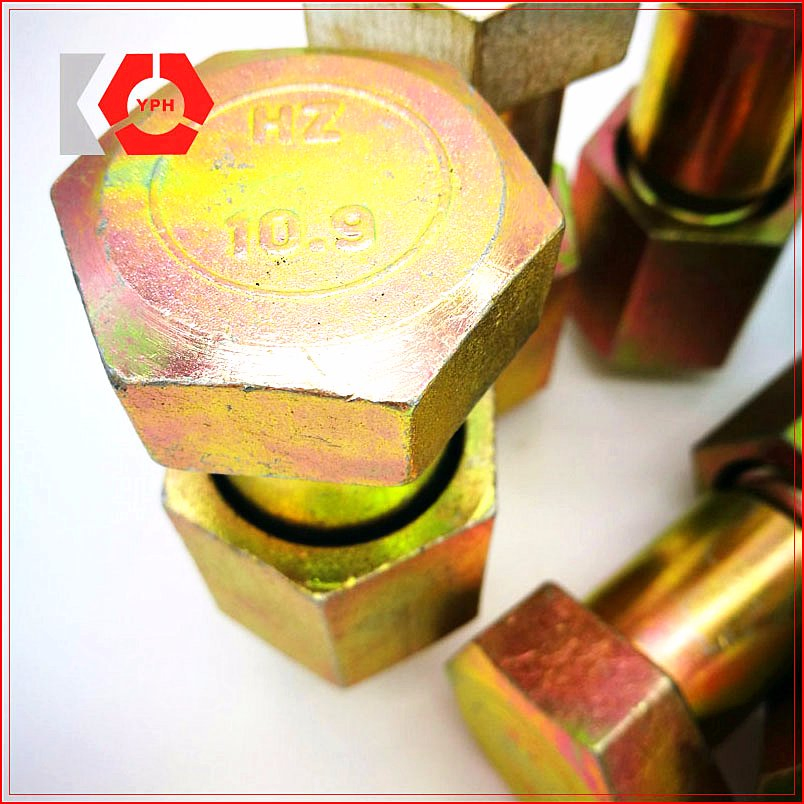 Factory Produced Hex Fitted Hexagon Head Bolts DIN 609/DIN 610 with Zinc Plated